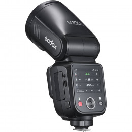 Вспышка накамерная Godox V100C TTL с круглой головкой для Canon