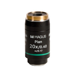 Объектив MAGUS 20PL60 Plan 20х/0,40 ∞/0,17 H60 мм