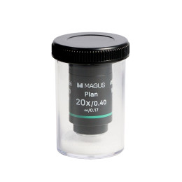 Объектив MAGUS 20PL60 Plan 20х/0,40 ∞/0,17 H60 мм