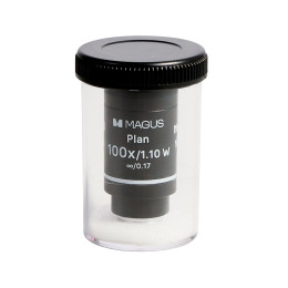 Объектив MAGUS 100PL60 W Plan 100х/1,10 ви ∞/0,17 H60 мм