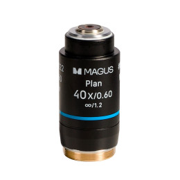 Объектив MAGUS 40PL60V Plan 40х/0,60 ∞/1,2 H60 мм