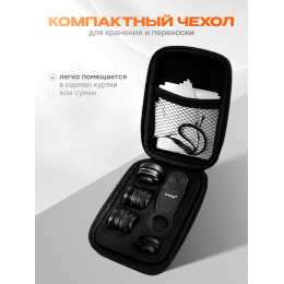 Набор объективов для смартфона Levenhuk Lens S7