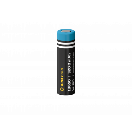 Armytek 18650 Li-Ion 3200 mAh battery Without PCB