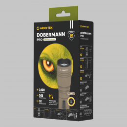 Armytek Dobermann Pro Magnet USB Warm (Sand)