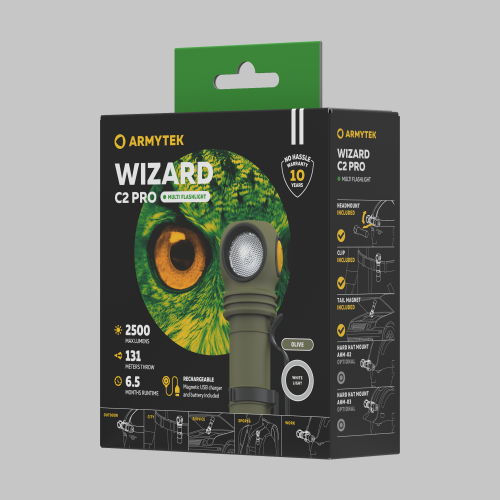 Armytek Wizard C2 Pro White (Olive)