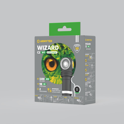 Armytek Wizard C2 WG Magnet USB White