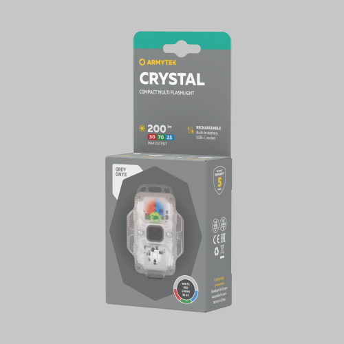 Armytek Crystal USB-C Grey