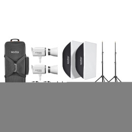 Комплект светодиодных осветителей Godox LITEMONS LA300Bi K2