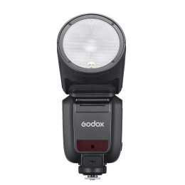 Вспышка накамерная Godox V100C TTL с круглой головкой для Canon