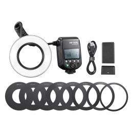 Вспышка для макросъемки Godox MF-R76 кольцевая