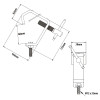 Зажим KUPO C-12 STEEL HOOK CLAMP