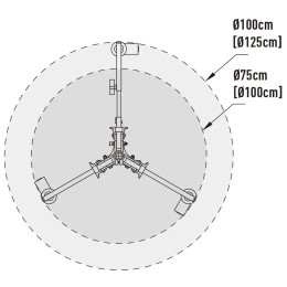 База на колесах KUPO 340 ROLLER STAND BASE