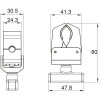 Зажим KUPO KCP-730B SUPER CLAW CLAMP