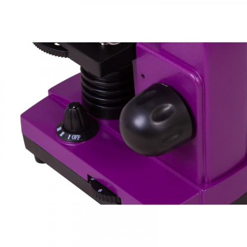 Микроскоп Bresser Junior Biolux SEL 40–1600x, фиолетовый