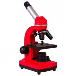 Микроскоп Bresser Junior Biolux SEL 40–1600x, красный