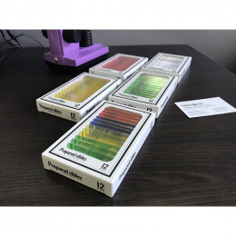 Набор образцов для микроскопа — 12 шт (Универсальный)