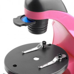 Микроскоп Микромед Эврика 40х-320х инвертированный (фуксия)