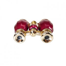 Бинокль БГЦ 4*30 А01 (вишня/золото с фокусировкой)