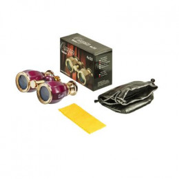 Бинокль БГЦ 4*30 А01 (вишня/золото с фокусировкой)