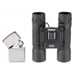 Бинокль БН 12*25 черн.Veber Sport
