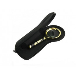 Лупа L60 (диам. 60мм, 8х, в чехле, сувенирная)