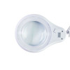 Лупа 8608D 5D (5 дптр, 127 мм) на струбцине с подсветкой LED