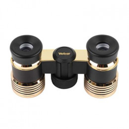 Бинокль Veber БГЦ 3*27 (черный/золото с фокусировкой)
