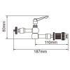 Кронштейн KUPO KCP-103 7 MINI VISION ARM WITH HOT SHOE ADAPTER