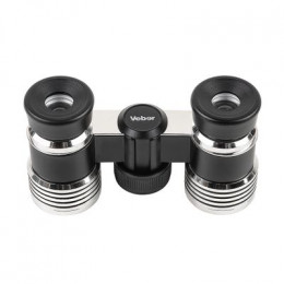 Бинокль Veber БГЦ 3*27 (черный/серебро с фокусировкой)