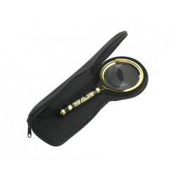 Лупа L70 (диам.70мм, 7х, в чехле, сувенирная)