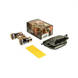 Бинокль БГЦ 3*25 B10 (черный с фокус.)