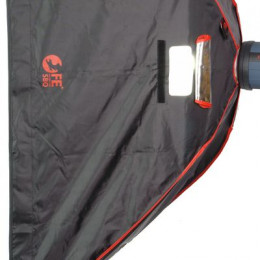 Софтбокс SBQ-80120 BW для галог.осв. с сотами