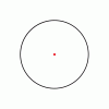 Прицел коллиматорный Р 1*42 Dot 2MOA ласт. хвост