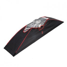 Софтбокс SBQ-40180 BW для галог.осв. с сотами