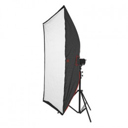 Софтбокс SBQ-120180 BW для галог.осв. с сотами