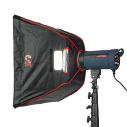 Софтбокс SBQ-6060 BW для галог.осв. с сотами