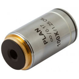 Объектив планахроматический Levenhuk MED 100x/беск