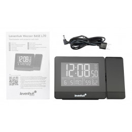 Часы-термометр Levenhuk Wezzer BASE L70 с проектором