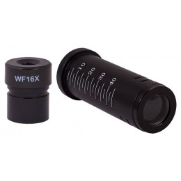 Линза Барлоу 2x и окуляр WF16x для Levenhuk 2L PLUS