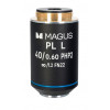 Объектив MAGUS 40HP 40х/0,60 Plan L фазовый PHP2 ∞/1,2 WD 3,5 мм
