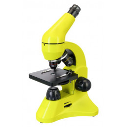 Микроскоп Levenhuk 50L PLUS Лайм (в кейсе)