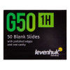 Стекла предметные с лункой Levenhuk G50 1H, 50 шт.