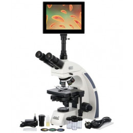 Микроскоп цифровой Levenhuk MED D45T LCD, тринокулярный