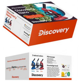Микроскоп цифровой Levenhuk Discovery Nano Polar с книгой