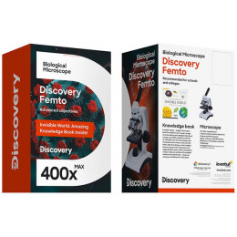Микроскоп цифровой Levenhuk Discovery Femto Polar с книгой