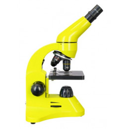 Микроскоп Levenhuk 50L Лайм (в кейсе)