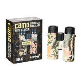 Бинокль Levenhuk Camo Rind 10x42 с сеткой