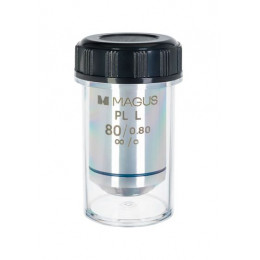 Объектив MAGUS 80PLL 80х/0,80 Plan L WD 1,25 мм