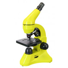 Микроскоп Levenhuk 50L Лайм (в кейсе)