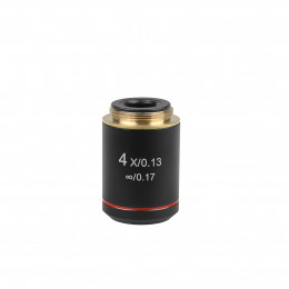 Объектив 4х/0.13  беск/0.17 (Achromat DIN)